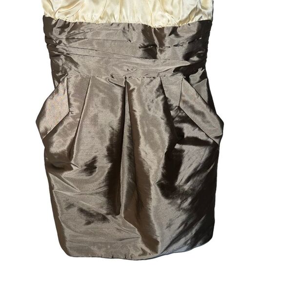 Alexia Admore Shimmer Sheet Blouson Mini Dress Small - Picture 4 of 8